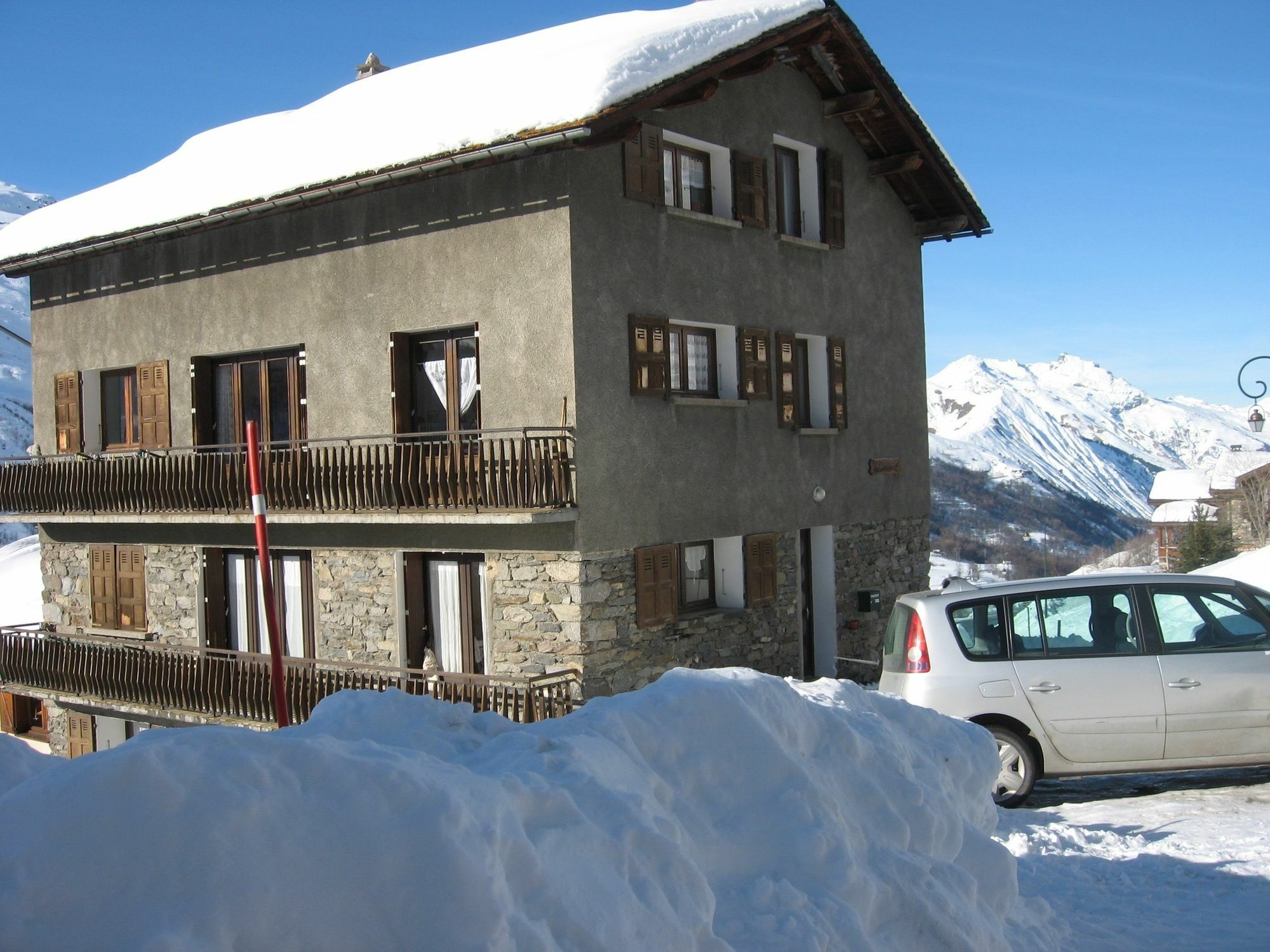 Apartment With 2 Rooms In Les Menuires, With Wonderful Mountain View - Saint-Martin-de-Belleville Extérieur photo