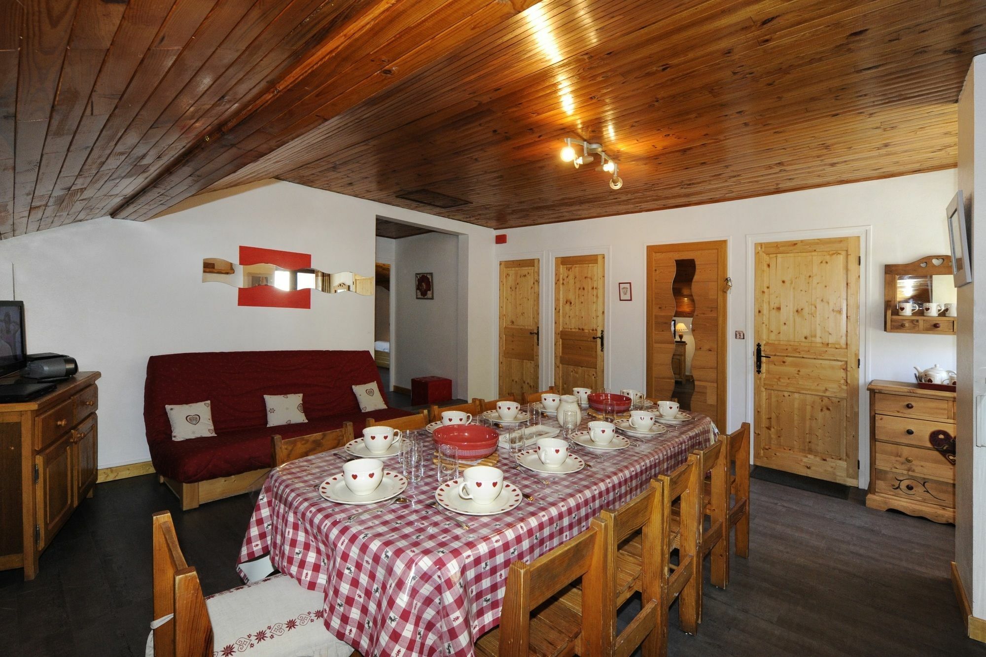 Apartment With 2 Rooms In Les Menuires, With Wonderful Mountain View - Saint-Martin-de-Belleville Extérieur photo