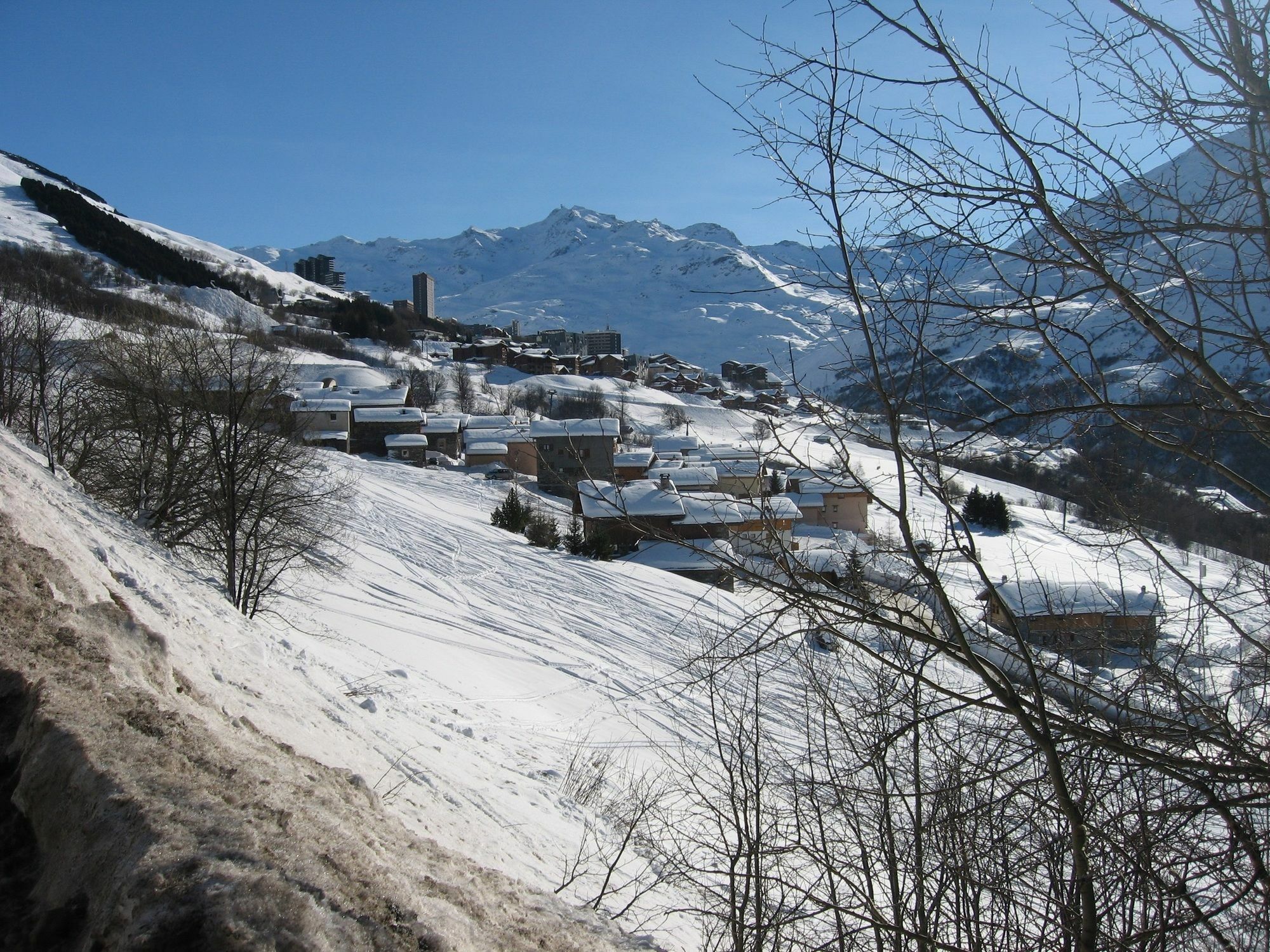 Apartment With 2 Rooms In Les Menuires, With Wonderful Mountain View - Saint-Martin-de-Belleville Extérieur photo